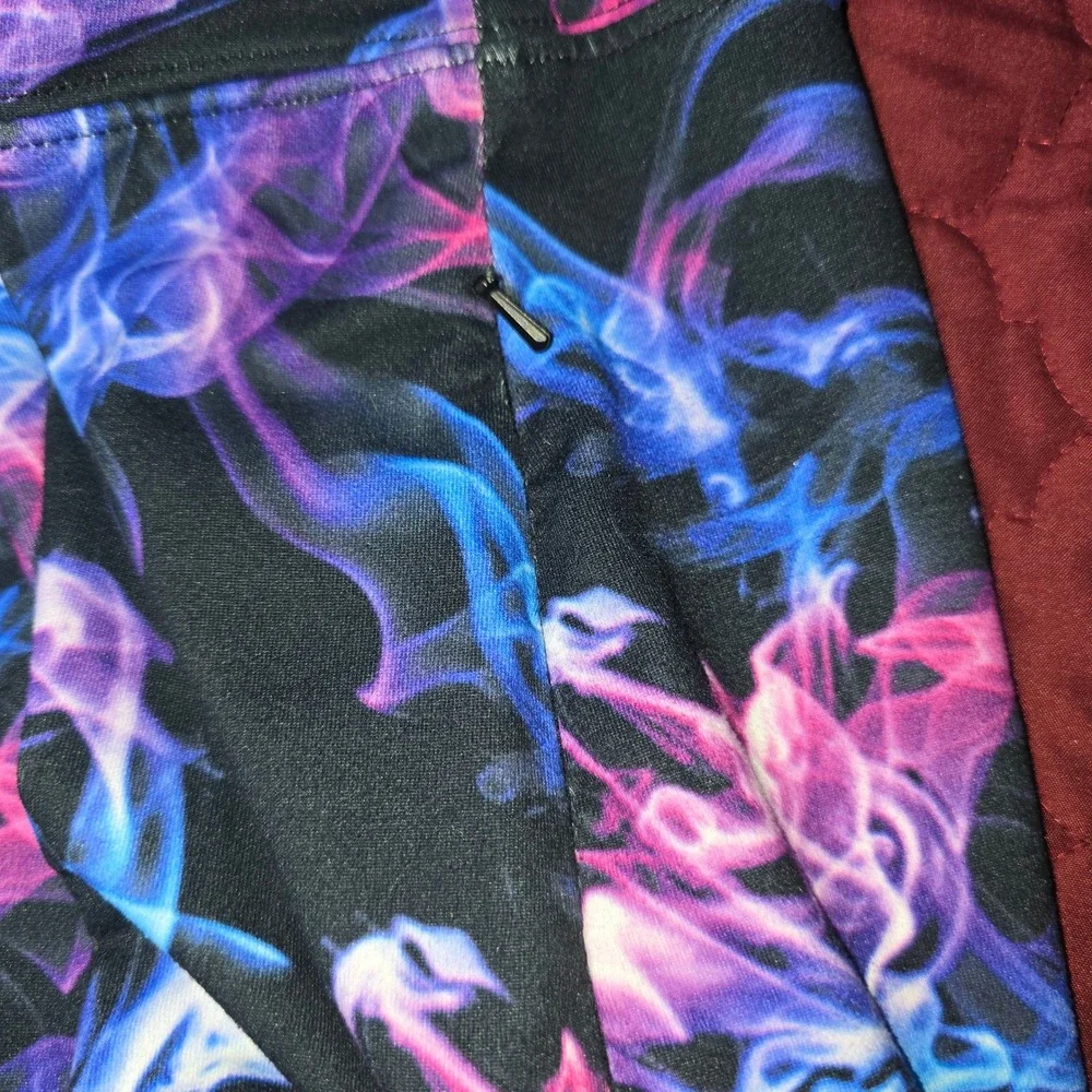 Ladies Women Water Aqua Athletic‎ Skort Large Ryandrew pockets Blue Pink Purple